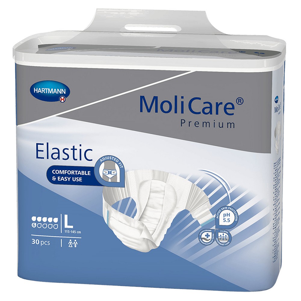 MoliCare Premium Elastic 6 Tropfen - Large (120-150 cm)
