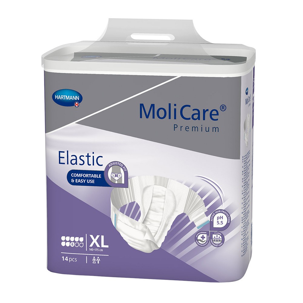 MoliCare Premium Elastic 8 Tropfen - X-Large - Karton