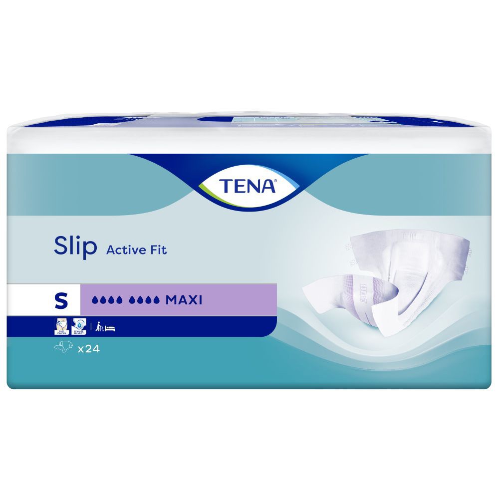 Tena Slip Active Fit Maxi - Small - Windeln mit Folie-Karton
