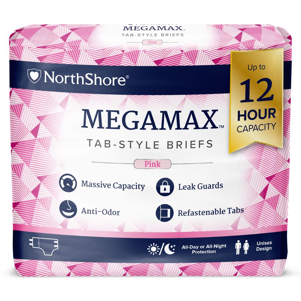 Northshore Megamax Windeln - Small - pink - Karton